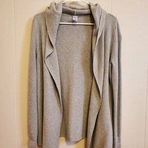 NWOT Knit Hooded Cardigan